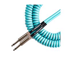 Cabo santo angelo tornado azul claro espiral 0,50mm p10 x p10 / 9,10 mt Cabo santo angelo tornado azul claro espiral 0,50mm p10 x p10 / 9,10 mt