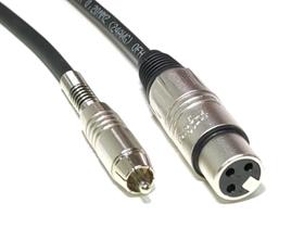 Cabo Santo Angelo XLR Fêmea x RCA c/ 2 Metros