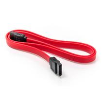 Cabo SATA 2.0 Vermelho 3 Gbs Reto 180x180 Sem Trava para HDD SSD Placa Mãe