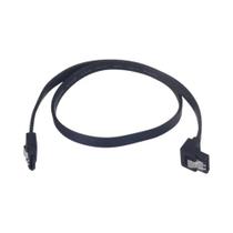 Cabo SATA 3 6Gb/s para HD e SSD - Preto - Ponta em Formato L
