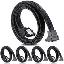 Cabo SATA III ELECTOP de 90 graus, ângulo reto, 0,5 m (pacote com 5)