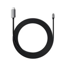 Cabo Satechi USB-C para HDMI 2.1 8K, 2 metros, Cinza - ST-YH8KCM