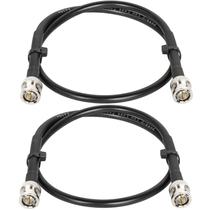 Cabo SDI XRDS-RF de 2 pés BNC de vídeo digital macho 75 Ohm RG59 Cabo SDI XRDS-RF de 2 pés BNC de vídeo digital macho 75 Ohm RG59