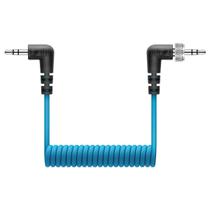 Cabo Sennheiser CL 35 com travamento TRS de 3,5 mm para TRS em espiral Cabo Sennheiser CL 35 com travamento TRS de 3,5 mm para TRS em espiral