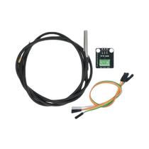 Cabo Sensor Digital À Prova d'Água De 100CM DS18B20 Kit De Módulo De Temperatura Com Sonda De Aço