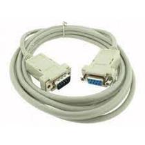 Cabo Serial Rs232 Db9 Macho + Db9 Fêmea 2 Metros