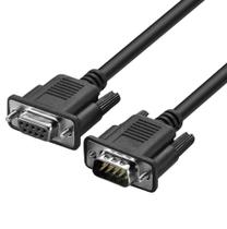 Cabo serial rs232 db9 macho para femea - 1,5 metro (150cm)
