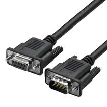 Cabo Serial RS232 Db9 Macho x Fêmea Extensão de 1,50 Metro