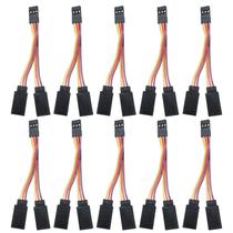 Cabo Servo-Divisor Cermant (10 Unidades) - 1 Macho para 2 Fêmeas