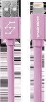 Cabo Slick Lightning Usb 1,2 Metros Smartprime Pink