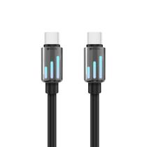 Cabo Smartphone Hrebos Cb-376c Mechanical Led 60w Usb-c 1m Cabo Smartphone Hrebos Cb-376c Mechanical Led 60w Usb-c 1m