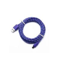Cabo Smartphone Inova Micro Usb 1.0M Cordinha V8 Celular Roxo/Pret