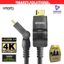 Cabo smarts hdmi articulado high speed 4k - 2.0m blister