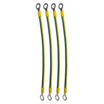 Cabo Solar De 4mm² E 20cm Jumper De Aterramento - 4 Peças Cabo Solar De 4mm² E 20cm Jumper De Aterramento - 4 Peças