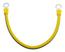 Cabo Solar De 6mm² E 20cm Jumper De Aterramento - 8 Peças