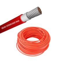 Cabo solar fotovoltaico certificado 1.8kv - 6,0mm vm rl50 Cabo solar fotovoltaico certificado 1.8kv - 6,0mm vm rl50