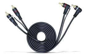 Cabo Som Automotivo 2+2 Rca 1,5 Metros Kx3 Preto
