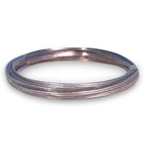 Cabo Som Fio Paralelo 5m 5 Metros 1,5mm Cristal Azul 100% Cobre 2x14AWG Cabo Som Fio Paralelo 5m 5 Metros 1,5mm Cristal Azul 100% Cobre 2x14AWG