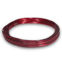 Cabo Som Fio Paralelo 5m 5 Metros 1,5mm Preto Vermelho 100% Cobre 2x14AWG