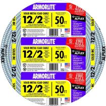 Cabo Southwire 68580022 15m 12/2 Solid CU MC Lite Alumínio