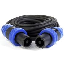 Cabo Speakon Speaker Macho Para Amplificadores Caixas De Som 10 Metros