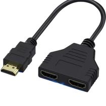 Cabo Splitter Hdmi Divisor 1 Entrada 2 Saídas Onex Adp7606 Full Hd 1080p Duplicador de Sinal Monitor Projetor