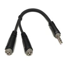 Cabo Splitter P2 Macho Para 2X P2 Fêmea De 3.5Mm (50Cm) Cabo Splitter P2 Macho Para 2X P2 Fêmea De 3.5Mm (50Cm)