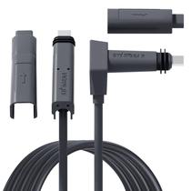 Cabo STARGEAR para substituição do Starlink Gen 2 5m cinza