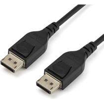 Cabo StarTech.com DisplayPort 1.4 VESA 8K 60Hz 1m preto