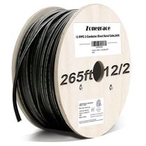 Cabo subterrâneo de iluminação paisagística de baixa tensão Zonegrace 12AWG 2-Conductor 12/2 80m