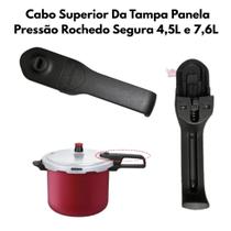 Cabo Superior Da Tampa Panela Pressão Rochedo Segura 4,5L e 7,6L Fechamento Externo