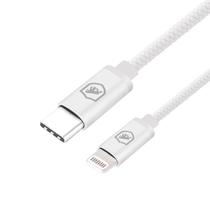 Cabo Symetric Branco compatível com Lightning Tipo C 1,5M Gshield Cabo Symetric Branco compatível com Lightning Tipo C 1,5M Gshield