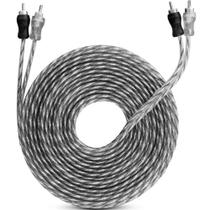 Cabo techone injetado rca transferencia 5 metro preto Cabo techone injetado rca transferencia 5 metro preto