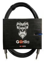 Cabo Tecniforte Gorilla 20ft 6m Guitarra Violão Baixo Plug Reto