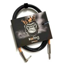 Cabo Tecniforte para instrumentos 3,05 metros Gorilla P10 "L" Níquel