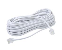 Cabo Telefone Branco Rj-11 5M Blister 4863