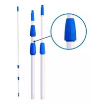 Cabo Telescópico Alumínio 3 Metros Extensor Profissional Ajustável Para Pintura Limpeza Piscina Resistente Leve Multiuso Cabo Telescópico Alumínio 3 Metros Extensor Profissional Ajustável Para Pintura Limpeza Piscina Resistente Leve Multiuso