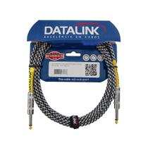 Cabo Têxtil P10/P10 5m 0,20mm² GI122 SAMBA GARAGE - DATALINK