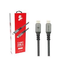 Cabo Thunderbolt 3 100W 40 Gbps Usb-C Usb4 Original 5+