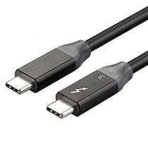 Cabo Thunderbolt 3 USB-C para USB-C 40 Gbps 100 W 5A/20 V