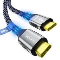 Cabo Thunderbolt 4 Talmosal 240W 1m para iPhone MacBook Pro