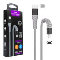 Cabo Tipo c Carregamento e Dados Recarga Turbo 1m Reforçada Cabo Tipo c Carregamento e Dados Recarga Turbo 1m Reforçada