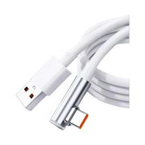 Cabo Tipo C De Carregamento Rápido Em Ângulo De 90 Graus 6A 67W/120W Para Xiaomi 13 14 15 Ultra