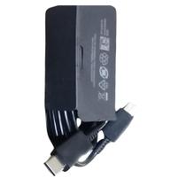 Cabo Tipo C Duplo para Samsung Galaxy A70 A71 A72 M51 M62 A80 S22 .