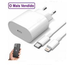 Cabo Tipo C Lightning + Fonte Carregador PD 20W Turbo Compatível C/iPhon 11 12 Original Inova Cabo Tipo C Lightning + Fonte Carregador PD 20W Turbo Compatível C/iPhon 11 12 Original Inova