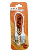 Cabo tipo-c mini para power bank estiloso kaidi kd-66c