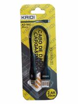 Cabo tipo-c mini para power bank estiloso kaidi kd-66c