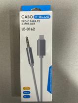 Cabo tipo C para P2 3.5mm auxiliar