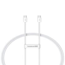 Cabo Tipo C para Tipo C Baseus Superior Series 2 Fast Charging Data Cable 100W 1m Branco Cabo Tipo C para Tipo C Baseus Superior Series 2 Fast Charging Data Cable 100W 1m Branco