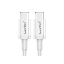 Cabo Tipo C para Tipo C Ugreen, 2.0, 1m, Branco - UG-60518